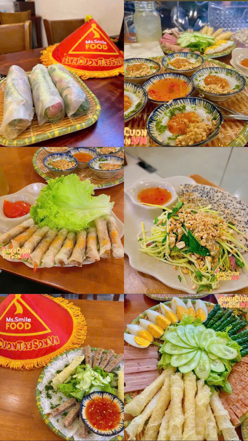 BÁNH CUỐN TÂY SƠN MSSMILE 27B TRẦN QUANG KHẢI – HƯƠNG VỊ QUÊ NHÀ NGAY GIỮA QUẬN 1