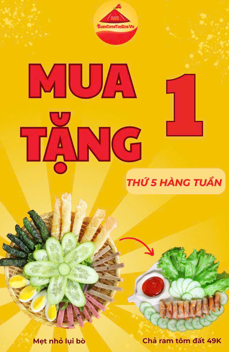 THỨ NĂM ƯU ĐÃI – MUA 1 TẶNG 1 CHỈ TRONG NGÀY 31/7!