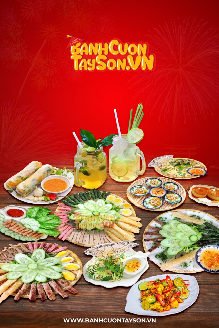 BÁNH CUỐN TÂY SƠN & ĐẶC SẢN BÌNH ĐỊNH NGON NỔI TIẾNG TẠI 44 TRƯƠNG CÔNG ĐỊNH, QUẬN TÂN BÌNH