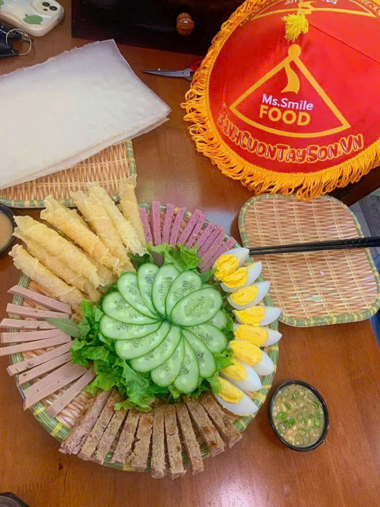 MẸT BÁNH CUỐN TÂY SƠN MS SMILE FOOD – TỰ CUỐN, TỰ CHỌN, TỰ GHIỀN