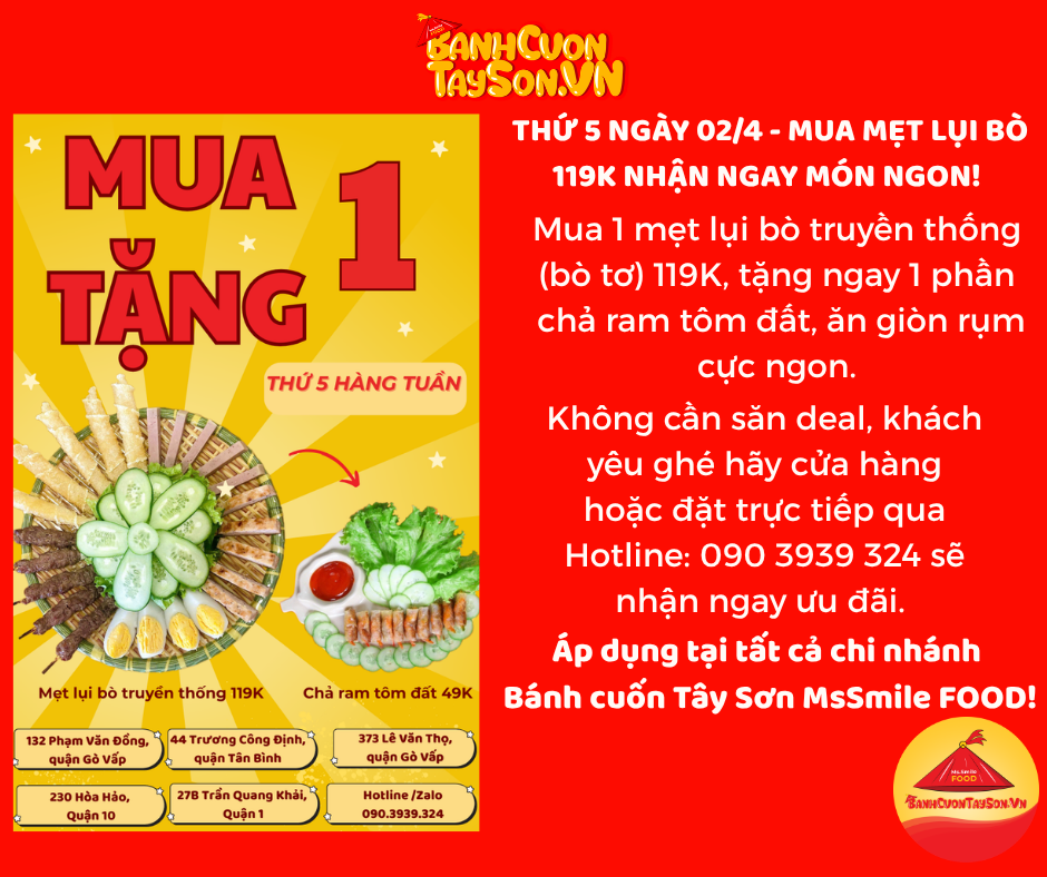 NGÀY VÀNG ĂN NGON, NHẬN MÓN NGON CHẢ RAM TÔM ĐẤT CÙNG BÁNH CUỐN TÂY SƠN MSSMILE FOOD