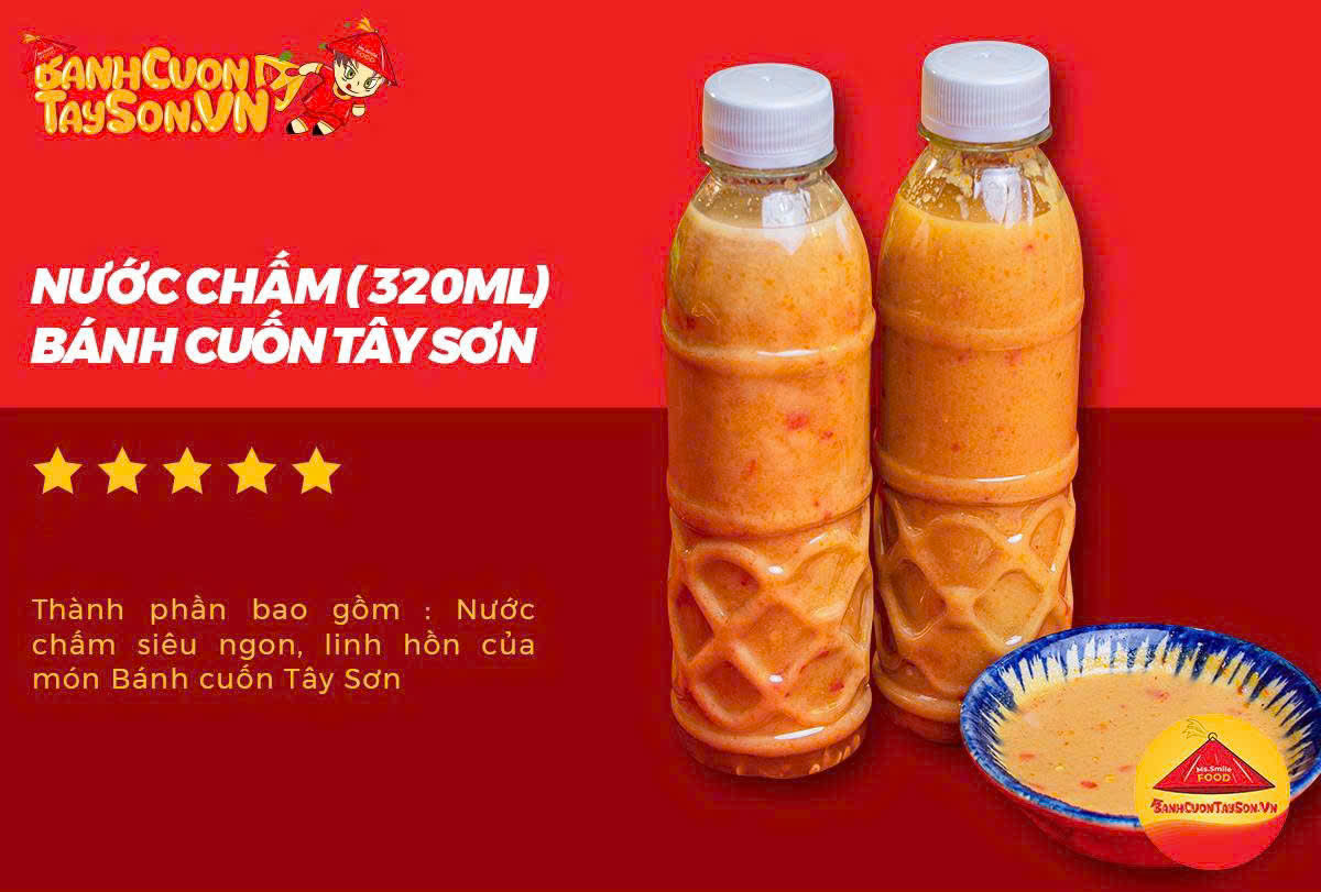 ĐẬM ĐÀ TỪ GIỌT NƯỚC CHẤM – HƯƠNG VỊ RIÊNG CỦA BÁNH CUỐN TÂY SƠN