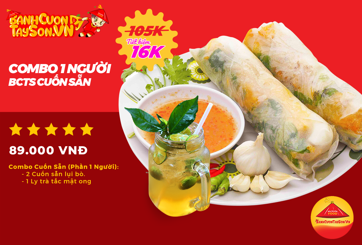Combo Cuốn Sẵn 1 Người