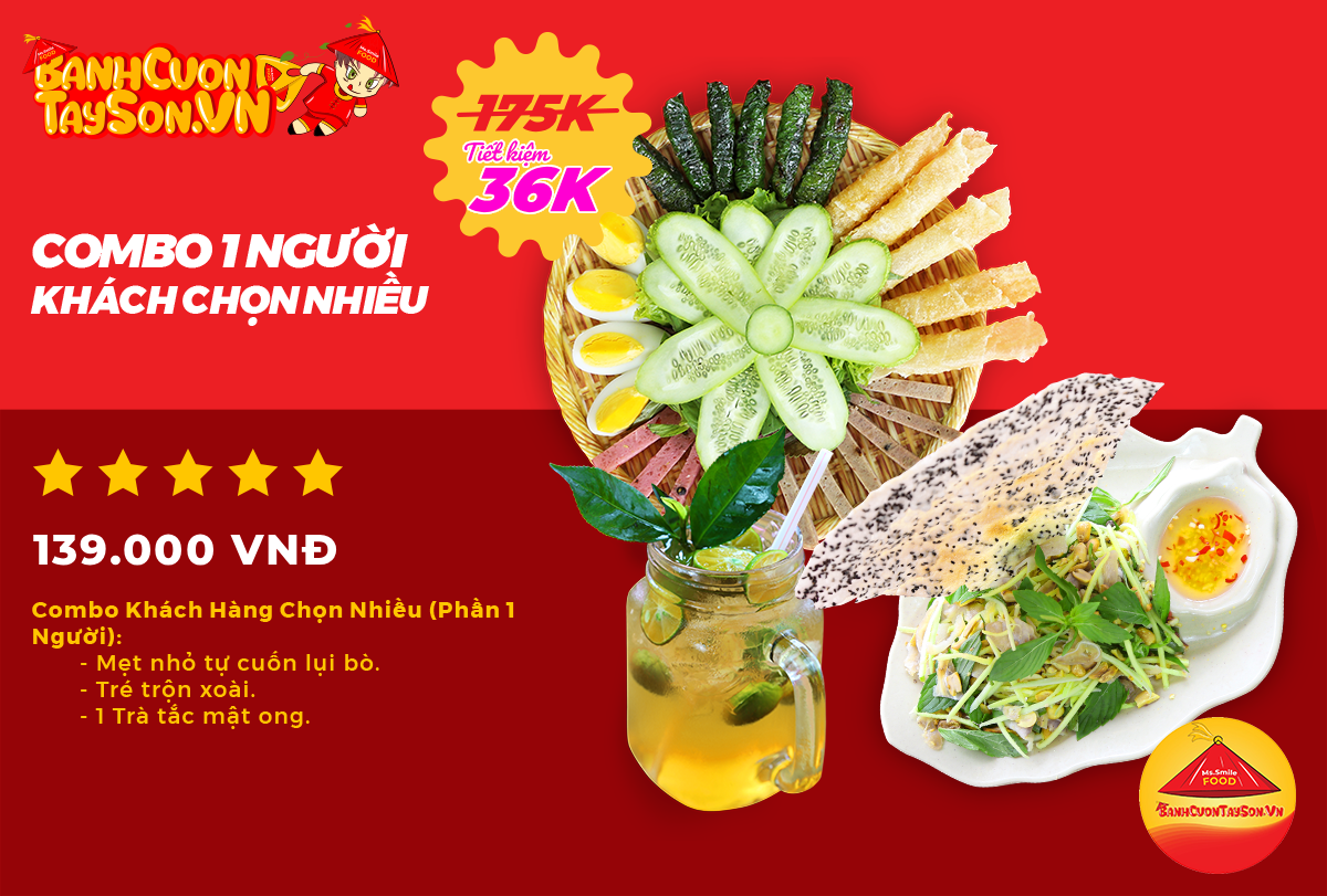 Combo Khách Chọn Nhiều