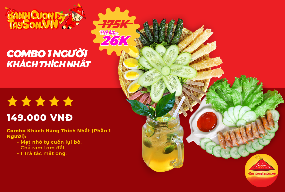 Combo Khách Thích Nhất 1 Người