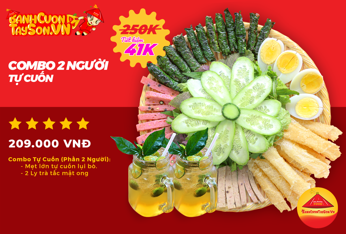 Combo Tự Cuốn 2 Người