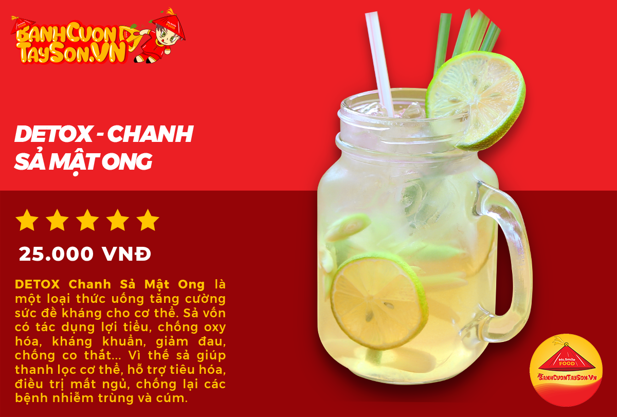 Detox - Chanh Sả Mật Ong
