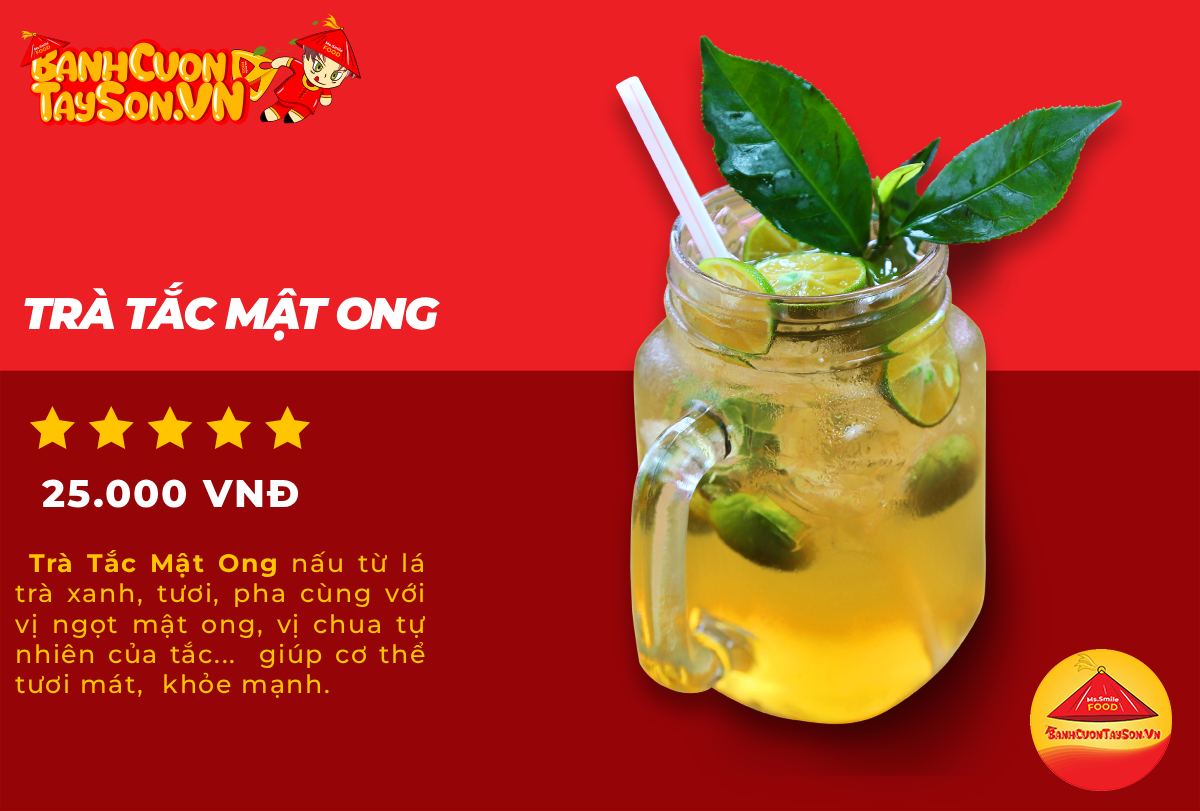 Detox Trà Tắc Mật Ong