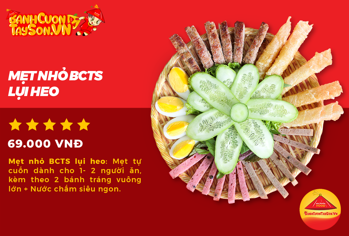 Mẹt nhỏ Bánh Cuốn Tây Sơn Lụi Heo