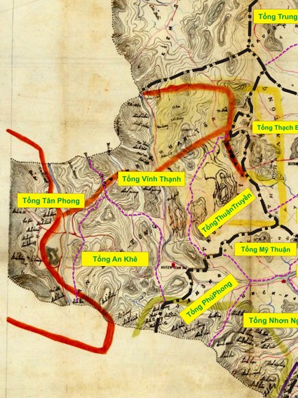 HUYỆN BÌNH KHÊ NĂM 1888