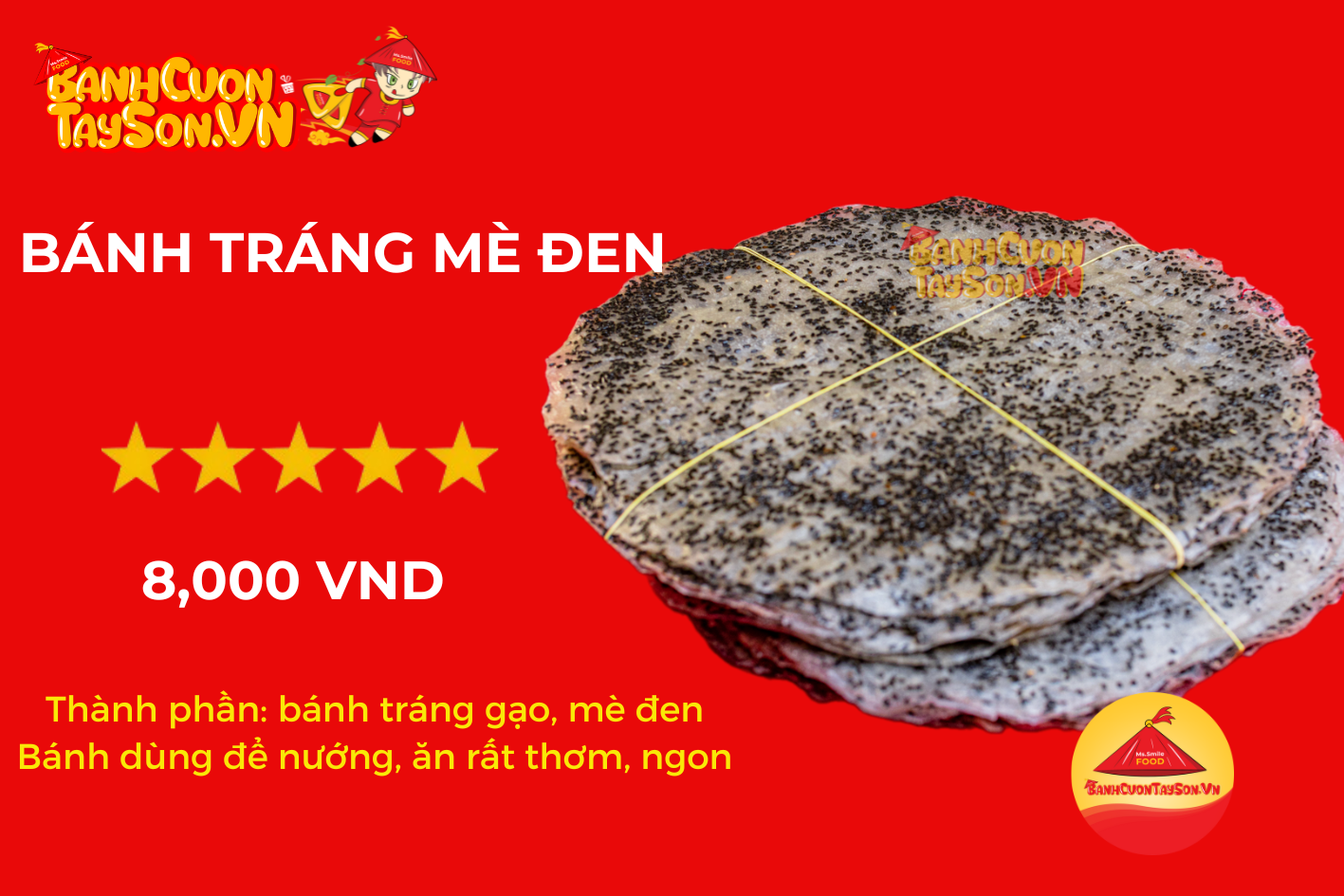 BÁNH TRÁNG MÈ