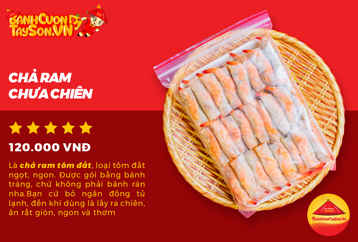CHẢ RAM TÔM ĐẤT