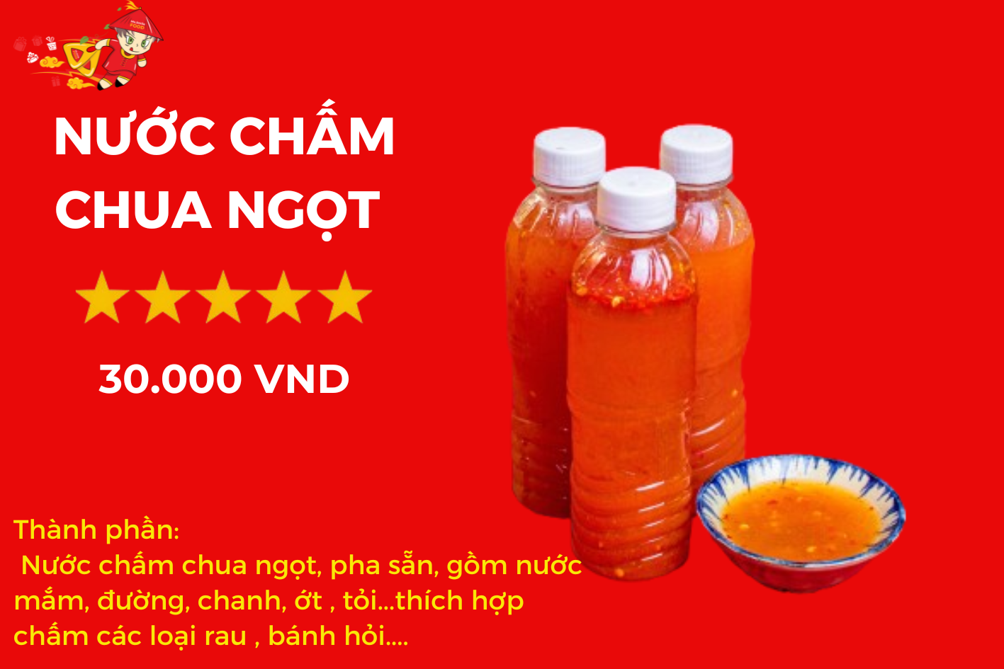 NƯỚC CHẤM CHUA NGỌT